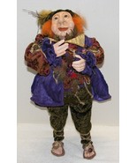 VINTAGE HOLIDAY SEASON 24&quot; MIDIEVAL RENEISSANCE DOLL FIGURE GUC (JD02) - $29.99