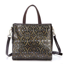 New Spring Retro Embossed Handmade Handbags Casual Messenger Shoulder Handbag - £78.12 GBP