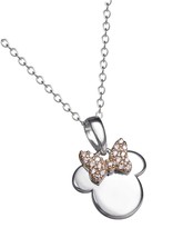 Charm Necklace, Cubic Zirconia Studded - £125.95 GBP
