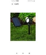 Hampton Bay Solar Black LED 75 Lumen Metal Spotlight - £26.47 GBP