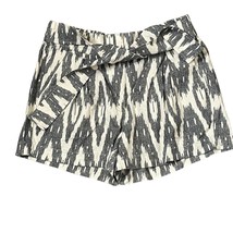 J. Crew Shorts Size 4 Blue White Pattern Linen Cotton Blend Womens 30X3 - £15.50 GBP