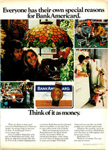 1973 Bank Americard Credit Card Vintage Print Ad Advertising Advertisement - £5.18 GBP
