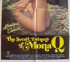 Secret Dreams of Mona Q 1 sh .1977. SHARON MITCHELL - ADULT CINEMA KEY V... - $320.10