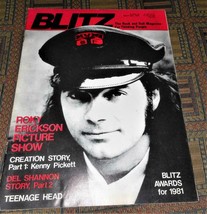 XRARE 1982 Blitz #42 rock magazine: Roky Erickson The Creation Teenage Head - £59.21 GBP