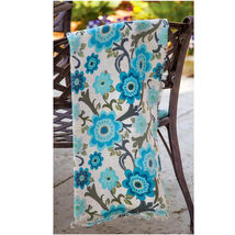 Peacock Blossoms Throw Blanket 50x60 inches Multi Dyed - $12.86