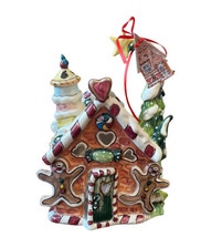 Blue Sky Clayworks Christmas Gingerbread House New Tea Light Holder - £47.75 GBP