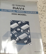 2000 Toyota RAV4 Electrical Wiring Service Shop Repair Manual FACTORY EWD OEM - £10.38 GBP