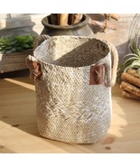 Rural Style Storage Of Natural Straw Woven Flower Pots - €26,55 EUR+