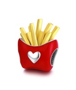 Fries simil pandora charms,French fries charm for pandora,potatoes lover... - $25.00