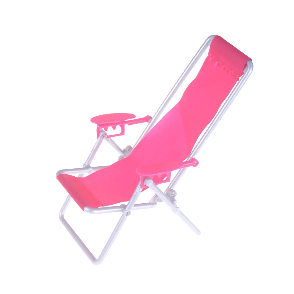 1Pcs 1/12 Mini House Ornament Adorno Para Mesa De Folding Lounge Miniature Beach - £7.34 GBP