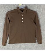 Ralph Lauren Golf Polo Women&#39;s Medium Classic Fit Brown 100% Cotton M - $25.11 CAD