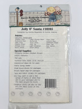 Just Be Cuz Jolly O Santa #10105 Wood Pattern - £7.08 GBP