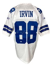Michael Irvin Signed Dallas Cowboys Authentic Reebok Jersey HOF 2007 Insc PSA - £294.62 GBP
