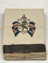 Front Strike Matchbook  The British War Relief Society gmg W.W. 2 Rare Matchbook - £9.78 GBP