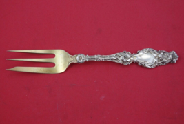 Lily by Whiting Sterling Silver Pie Fork GW 3-tined  7 1/4&quot; - £302.83 GBP