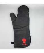 Weber BBQ Grill Mitt Oven Pot Holder Grilling Cooking Black Barbecue - $9.59 CAD