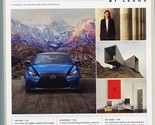 Beyond by Lexus Magazine Issue 3 2014 The One Pitstop Blueprint The Road... - $14.85