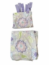 Pottery Barn Kids Floral Butterfly Duvet And Sham Purple Twin Sizr - $25.00