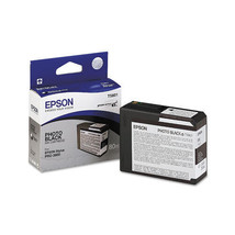 Epson - Closed Printers And Ink T580100 Photo Black Ultrachrome Ink For 80 Ml St - £125.84 GBP