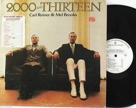 Carl Reiner &amp; Mel Brooks 2000 and Thirteen BS 2741  Promo 1973 Warner Bros LP EX - $7.75