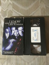 I Know What You Did Last Summer VHS 1998 Horror Rated R Color NTSC 101 Min  - £6.21 GBP
