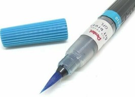 NEW Pentel Arts Color Brush Pen SKY BLUE, GFL-110 Nylon Calligraphy Refillable - £4.60 GBP