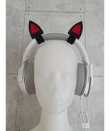Kitten Ears / Cat Ears for Headphones / Headset for streaming anime cosplay - £9.39 GBP