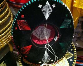 Mariachi Charro Authentic Mexican Sombrero Hat Accessory Folklorico Outf... - $43.56+