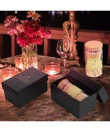 Decorative Wooden Matches In A Bottle W/Bamboo Lid Long Matches Candles ... - £9.43 GBP