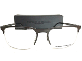 New PORSCHE DESIGN P8277 P 8277 B 54mm Gray Clubmaster Men&#39;s Eyeglasses ... - $189.99