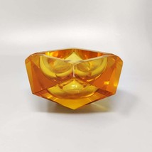 1960s Stunning Ochre Ashtray or Catchall By Flavio Poli for Seguso. Made... - $440.00