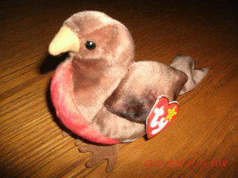 Ty Beanie Baby Early the Robin w/ tags mint imperfect plush stuffed anim... - £6.35 GBP