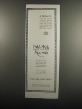 1920 Pall Mall Cigarettes Ad - A success - £14.77 GBP