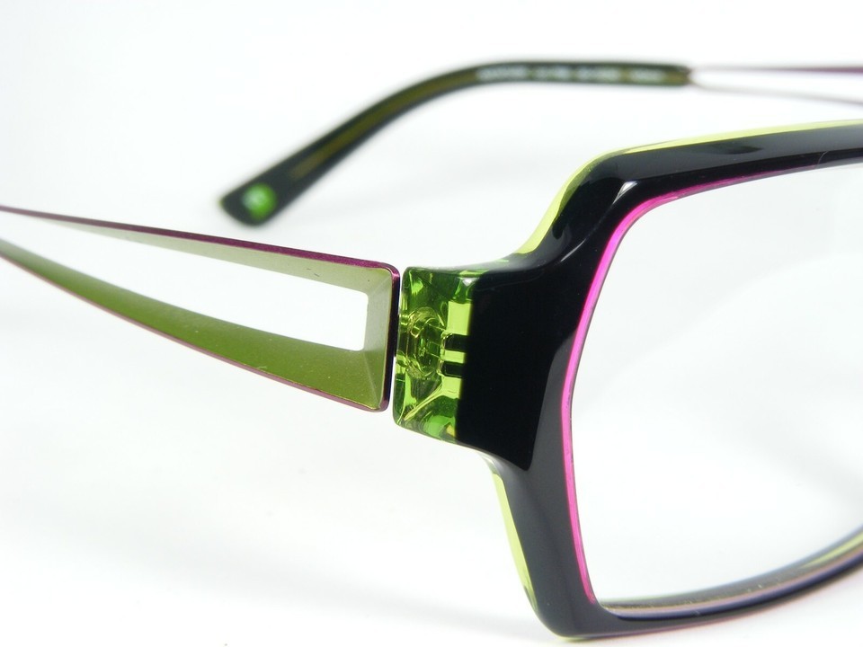 KunoQvist OPO Sweden RATATUSK P86 PINK /BLACK /GREEN EYEGLASSES 56-15-140mm Item image 7