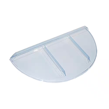 Flat Round Window Well Cover 48 In. W X 22 In. D X 2-1/2 In. H Economy - $46.57