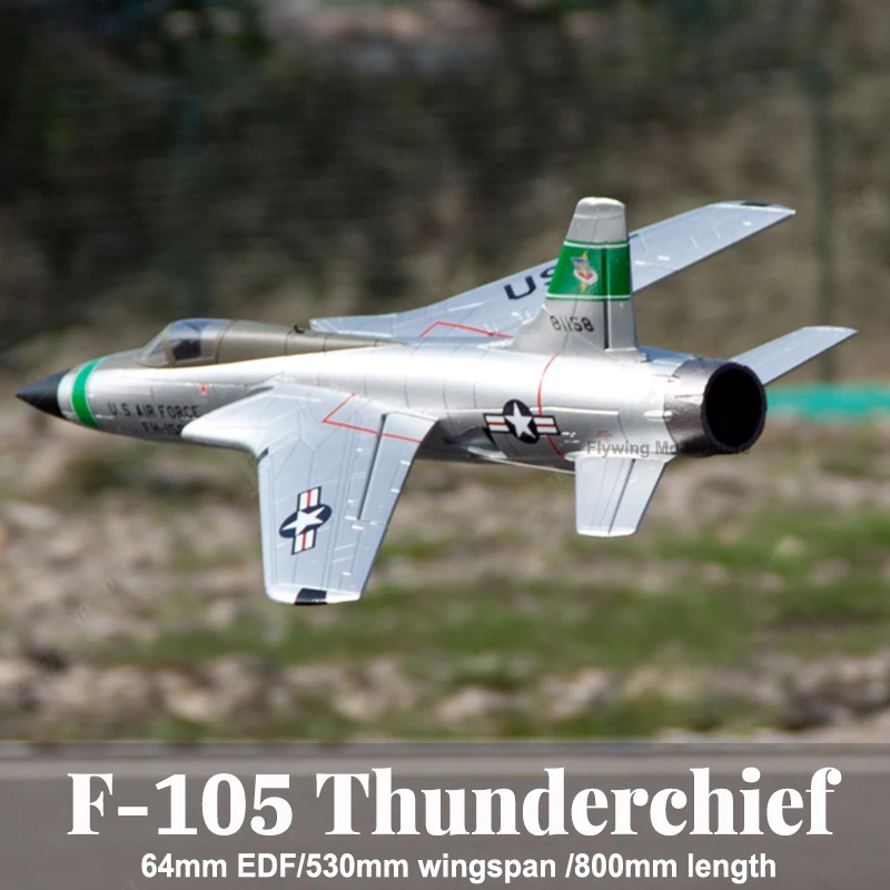 Freewing  64mm Ducted Fan F-105 Thunderchief Edf Jet Model Plane Or Ship RC - £236.86 GBP
