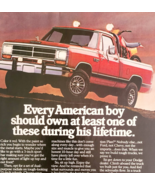 1986 Dodge Ram 5/50 Truck Advertisement Automobilia Chrysler NHL DWF24 - $34.11 CAD