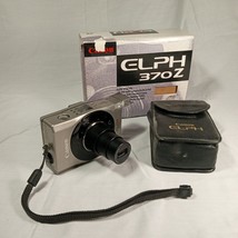 Canon Camera Elph 370Z APS Point &amp; Shoot Film with Extras TESTED / WORKING - $28.63