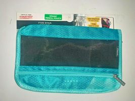 Mead Five Star Turquois XPANZ Pencil Pouch School Binder Storage Compart... - $9.55 CAD