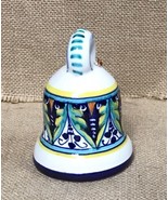 Fima Deruta Italy Art Pottery Hand Painted 3.5 Inch Bell - £17.99 GBP