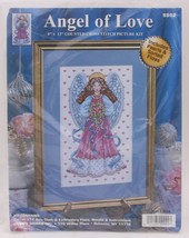 Angel of Love Design Works Counted Cross Stitch Kit 9992 Joan Elliott Pearls - $14.84