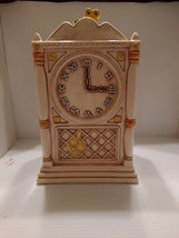 Treasure Craft Vintage Grandfather Clock Windup Cookie Jar - $45.00