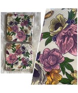 Floral Flower Print Paper Cocktail Beverage Napkins Party Square Decoupa... - £13.45 GBP