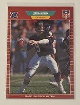 Jim McMahon* 1989 Pro Set - Vintage Collectible NFL Chicago Bulls - HOF Card #44 - £1.56 GBP