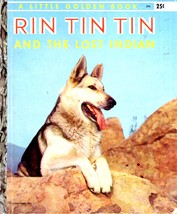Rin Tin Tin and the Lost Indian Little Golden Book - £4.52 GBP
