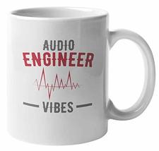 Make Your Mark Design Audio Engineer Vibes Coffee &amp; Tea Mug for Sound &amp; Mixing E - £15.59 GBP+