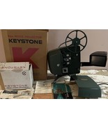 Vintage Keystone Automatic 65 8mm Movie Projector W/ Editor &amp; Viewer Att... - €42,34 EUR