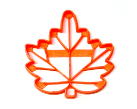 Maple Leaf With Detail Leaves Fall Autumn Canadian Symbol Cookie Cutter ... - $3.99