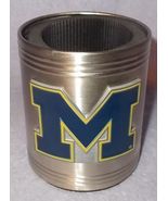 Michigan Wolverines Football Stainless Adult Beverage Can Koozie - £6.22 GBP