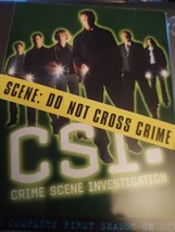 CSI: Crime Scene Investigation: Season 1 - DVD By George Eads - VERY GOOD - £4.34 GBP
